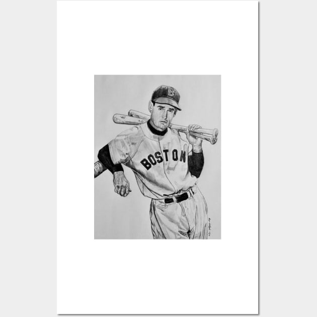 Ted Williams Wall Art by BryanWhipple